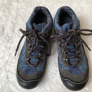 NEW! Clark’s Privo Ankle Boots Denim Blue Sz 5.5